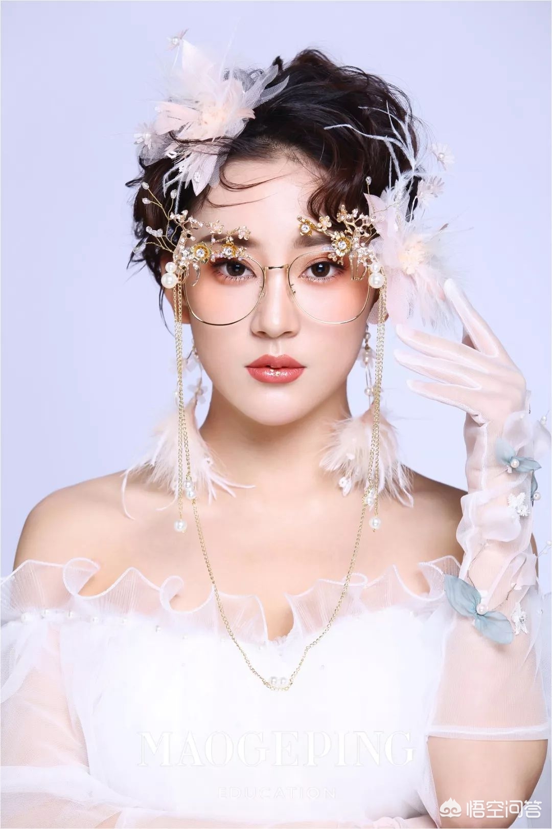温柔感化妆技巧
