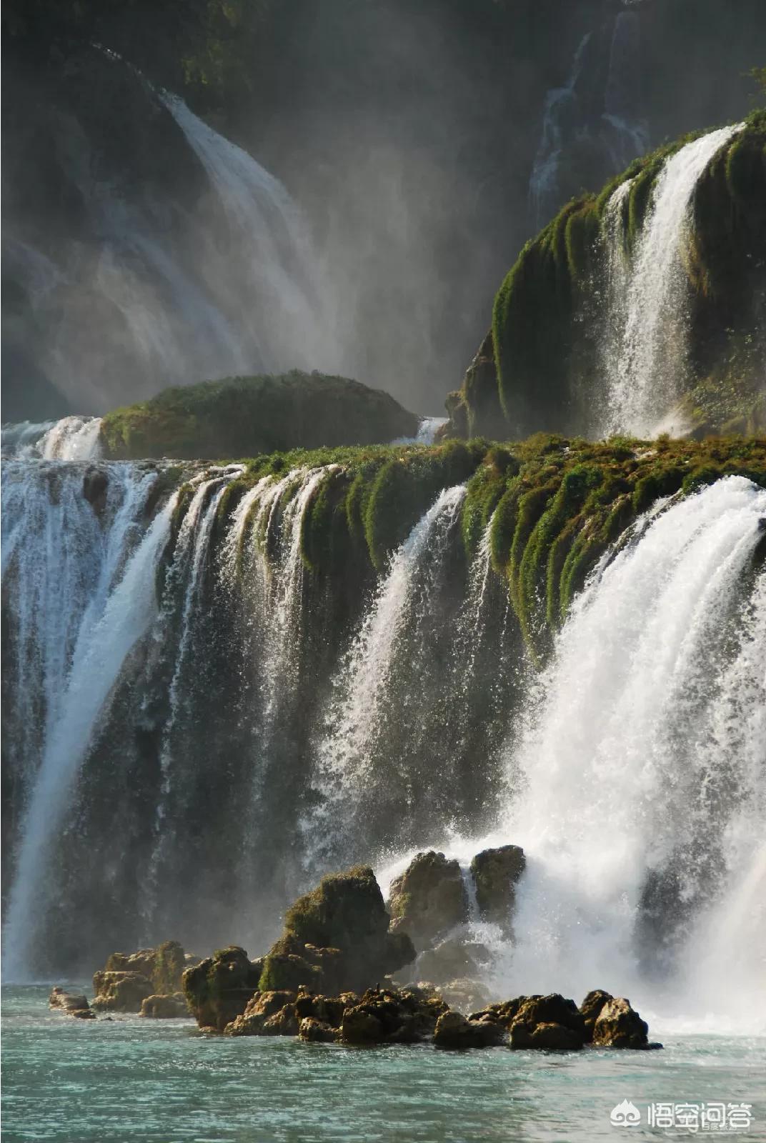 广西南宁的德天瀑布大吗？现在去热吗？