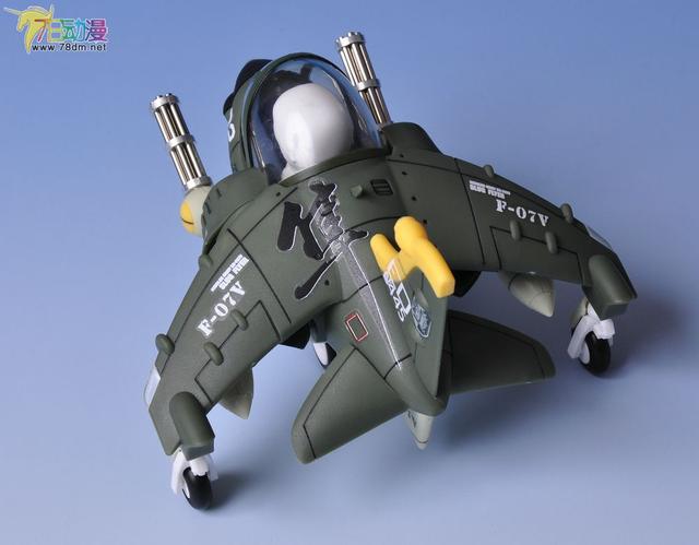 78官测：亿辉模型 合金弹头1/35海鹞式战斗机
