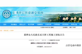 车行道7.5米宽！淄博这条主干道要建天桥，下月就开工图片