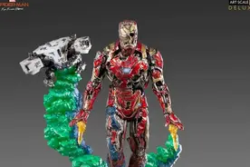 小蜘蛛的噩梦！丧尸钢铁侠手办来袭图片