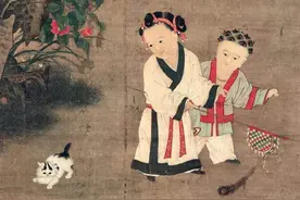 六一儿童节，看看古时儿童是怎么淘气的！绘画美图图片
