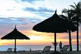 昆明可2小时直达越南岘港 美溪沙滩感受绝美自然图片