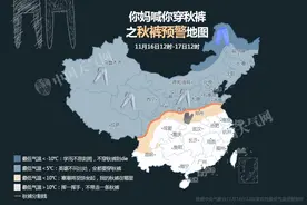全国“秋裤预警地图”发布，你还在纠结要不要穿秋裤？可它竟曾是欧洲时尚的代名词图片