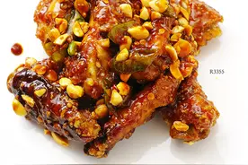 酸酸甜甜的糖醋鸡腿一口一口全部吃掉，孩子爱吃的不得了图片