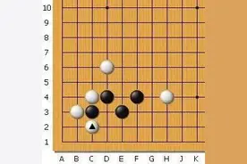 围棋实用格言之“虎口被打常反打”图片