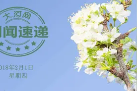 大河网朝闻速递  2018年2月1日图片