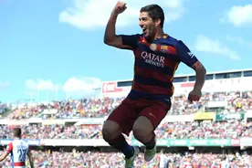 苏亚雷斯荣膺本赛季西甲金靴图片