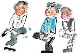 西府碎娃耍的那些游戏图片