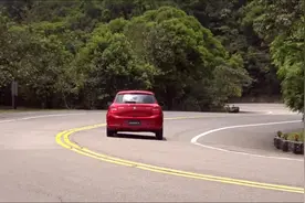 全新铃木雨燕，台湾山路极限驾驶，操控无敌