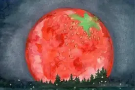 夏至满月同一天 在北美看“草莓月”