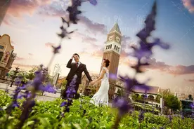 花开，遇见你：郑州哪家拍婚纱照好，自然一派遇见爱图片