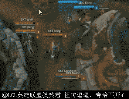 LOL一级团被暴打的SKT，Bang的奥巴马迷之闪现又要背锅图片