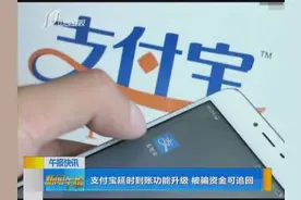 支付宝延时到账功能升级 被骗资金可追回视频封面