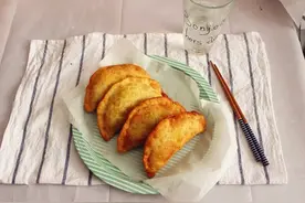 炸菜角（炸大菜饺）图片