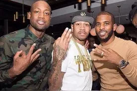 现役两位巨星因艾弗森选择3号球衣，但只有他拿到总冠军图片