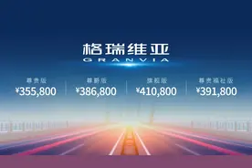 一汽丰田格瑞维亚正式上市！车长超5米，配置丰富，35.58万起售图片
