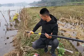 13米的鱼竿已到货，感觉钓鲫鱼很不错，长杆短线的钓法你用过吗视频封面