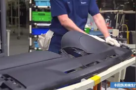 先进汽车生产线，超级工厂丰田凯美瑞制造车间