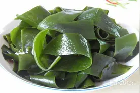 海带不能用水泡，很多人做错了，难怪又黑又硬不好吃图片