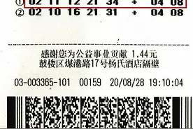 条形码当彩号，送货司机喜中体彩大乐透855万图片