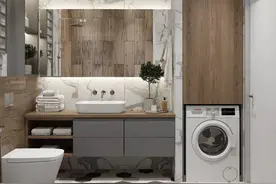 洗衣机放哪里最合适？无论放哪里，装修过来人告诉你有两点要注意图片