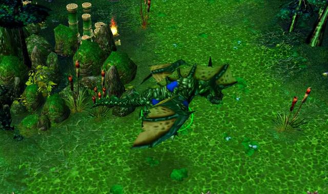 td龙族争霸攻略（魔兽争霸3野外巨龙战力无双）