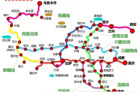 进藏的线路有哪几条？高清地图逐一介绍，8条线路谁最值得自驾？图片
