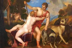 维纳斯与“美男子”阿多尼斯的爱情图片