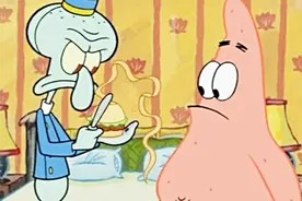 蟹黄堡大饭店开张，派大星入住这里，吃个蟹煲都让章鱼哥削皮视频封面