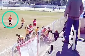 阿根廷女足比赛爆发斗殴 场面火爆逼得主裁判躲在远处看视频封面