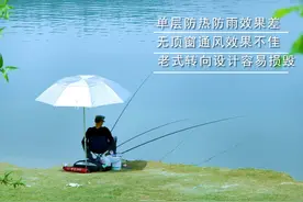 钓鱼专用伞｜从通风到防晒，从材质到设计，谈钓伞的选择要领图片