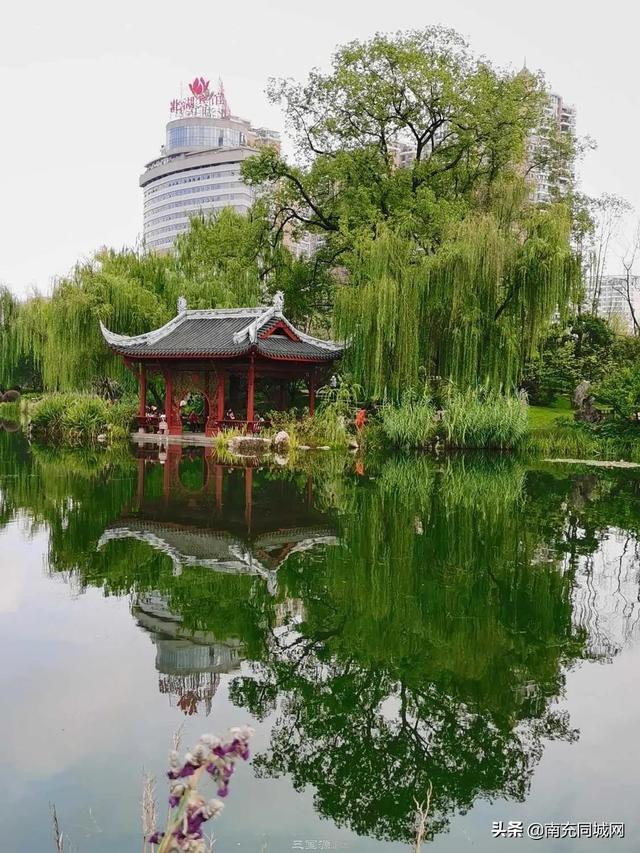 南充北湖公园的前世今生