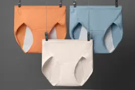 女生痛经时别再说多喝热水，送她暖暖又贴心的生理内裤吧图片