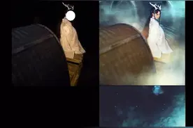 如何使用PS创造神话风汉服写真图片