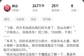 网文里写赛车文有前途吗？起点这位人气作者会给你一个答案！图片