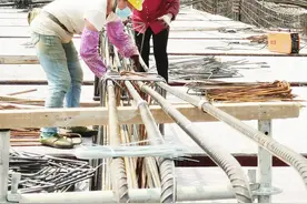 漳州市医院高新区院区项目加班抢工期图片