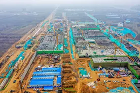 中华龙乡，腾飞濮阳！郑济铁路濮阳东站实探：未来拟增设城际铁路车场图片