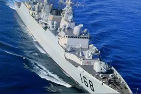 我来自广州世界由我造——052B驱逐舰168广州舰旧貌换新颜图片