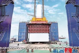 喜讯！厦门第二东通道开启“海上组装”图片