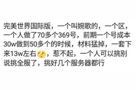 网游真的有托吗？整个区都是工作人员，就你一个是玩家图片