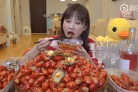 最能吃网红密子君，深夜点上千只小龙虾，有何魅力与影帝同框？图片
