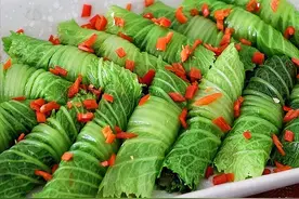 大年初一这道白菜“百财”，寓意非凡都夸赞，好吃好看做法还简单图片