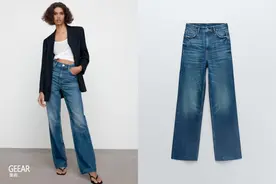 ZARA牛仔裤，人气最高的两个系列图片