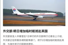 包机今日起飞，留英小留学生即将回国，留美小留学生开始统计信息图片