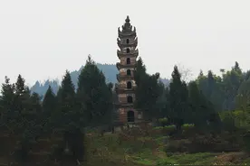 四川南充这八座古塔，第一座最古老，也是唯一的“国保”图片