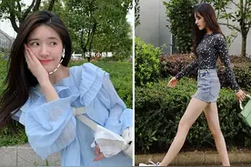 158cm的赵露思，照她这么穿，没人能甜过你图片