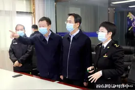 杨仁华在空港新城调研疫情防控工作图片