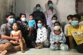 柬埔寨金边一家12口隔离17天，食物告罄网上求助图片