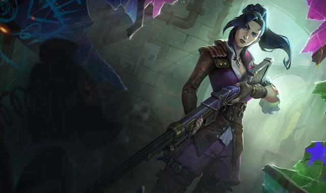 lol皮城女警察 LOL手游女警即将上线看到原画后
